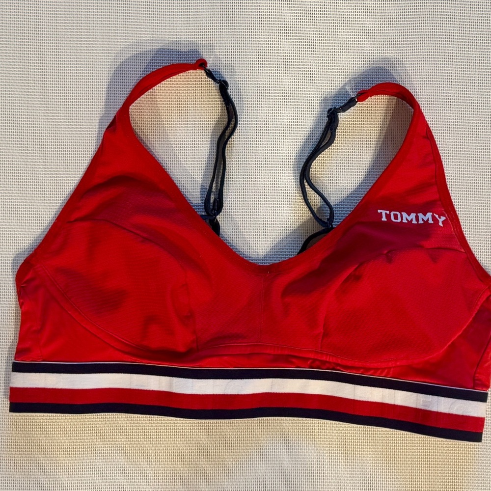 Tommy Hilfiger Logo Scoop Bra
Size M